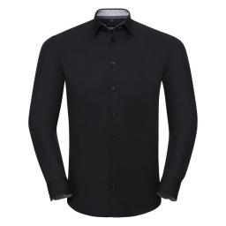 Men's Long Sleeve Tailored Contrast Ultimate Stretch Shirt†