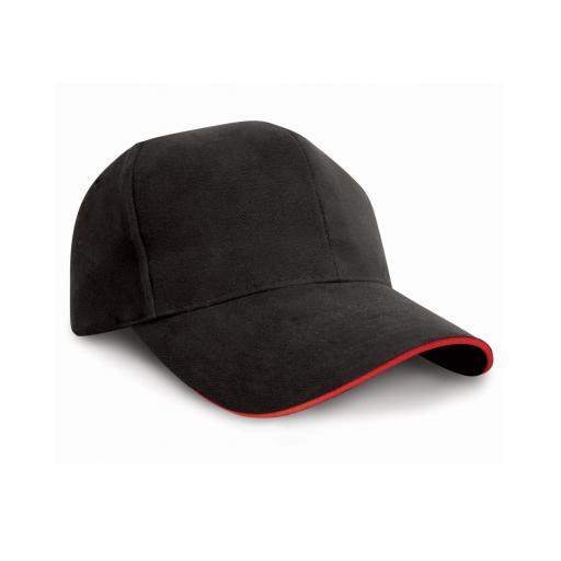 Pro-Style Heavy Brushed Cotton Cap with Sandwich Peak