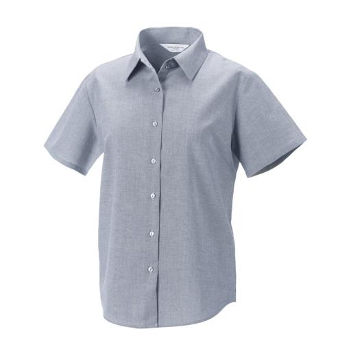 Ladies' Short Sleeve Easy Care Oxford Shirt